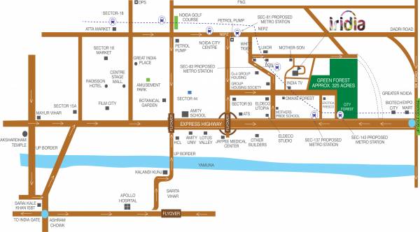 Images for Location Plan of Horizon Iridia Images for Location Plan of Horizon Iridia