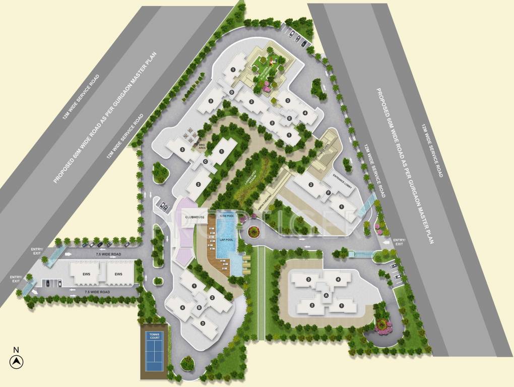 Images for Layout Plan of TATA TATA Housing Gurgaon Gateway