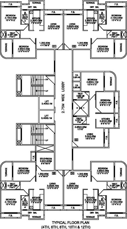 Images for Cluster Plan of Tejas Symphony