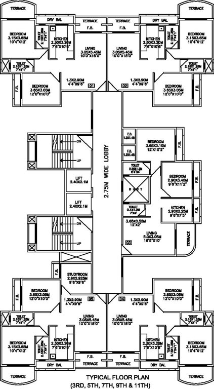 Images for Cluster Plan of Tejas Symphony