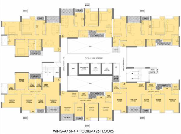 Images for Cluster Plan of Rustomjee Urbania Azziano