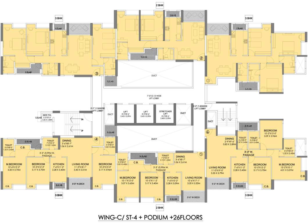 Images for Cluster Plan of Rustomjee Urbania Azziano