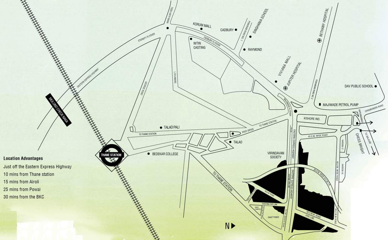  urbania azziano Images for Location Plan of Rustomjee Urbania Azziano