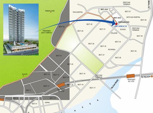  sai-miracle Images for Location Plan of Paradise Sai Miracle