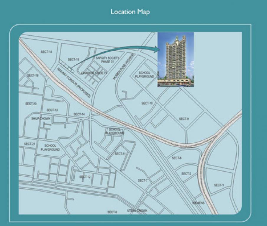  sai moksh Location Plan