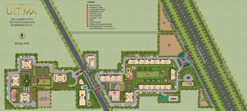  the-ultima Images for Master Plan of DLF Ultima