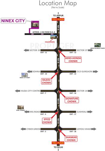 Images for Location Plan of Ninex City city Images for Location Plan of Ninex City