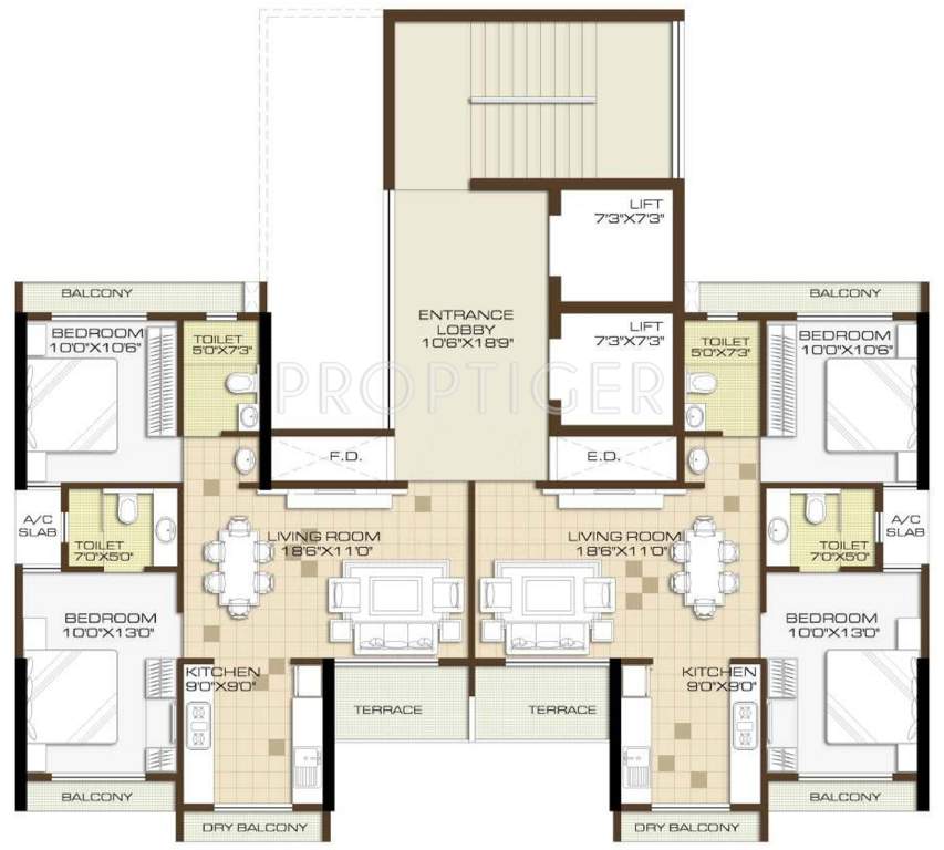  sai anant Images for Cluster Plan of Kaamdhenu Sai Anant