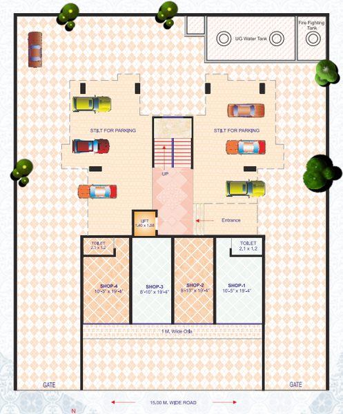  siddheswar Ground Floor Siddheswar Cluster Plan