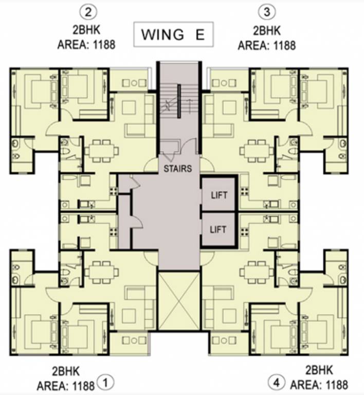 Images for Cluster Plan of Hiranandani Calgary