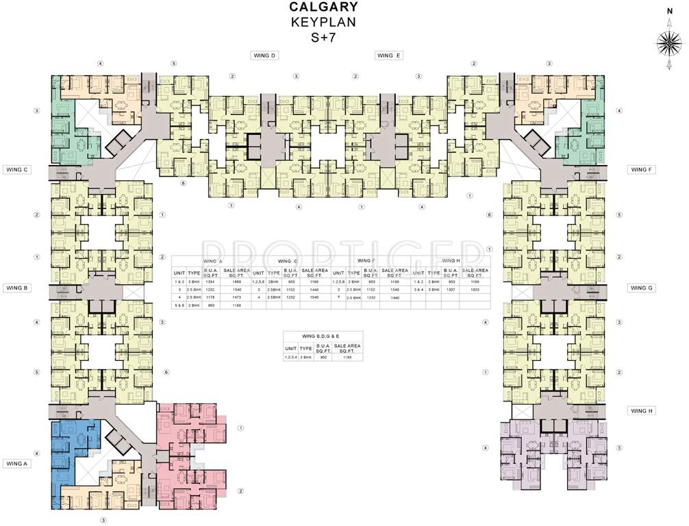 Images for Cluster Plan of Hiranandani Calgary
