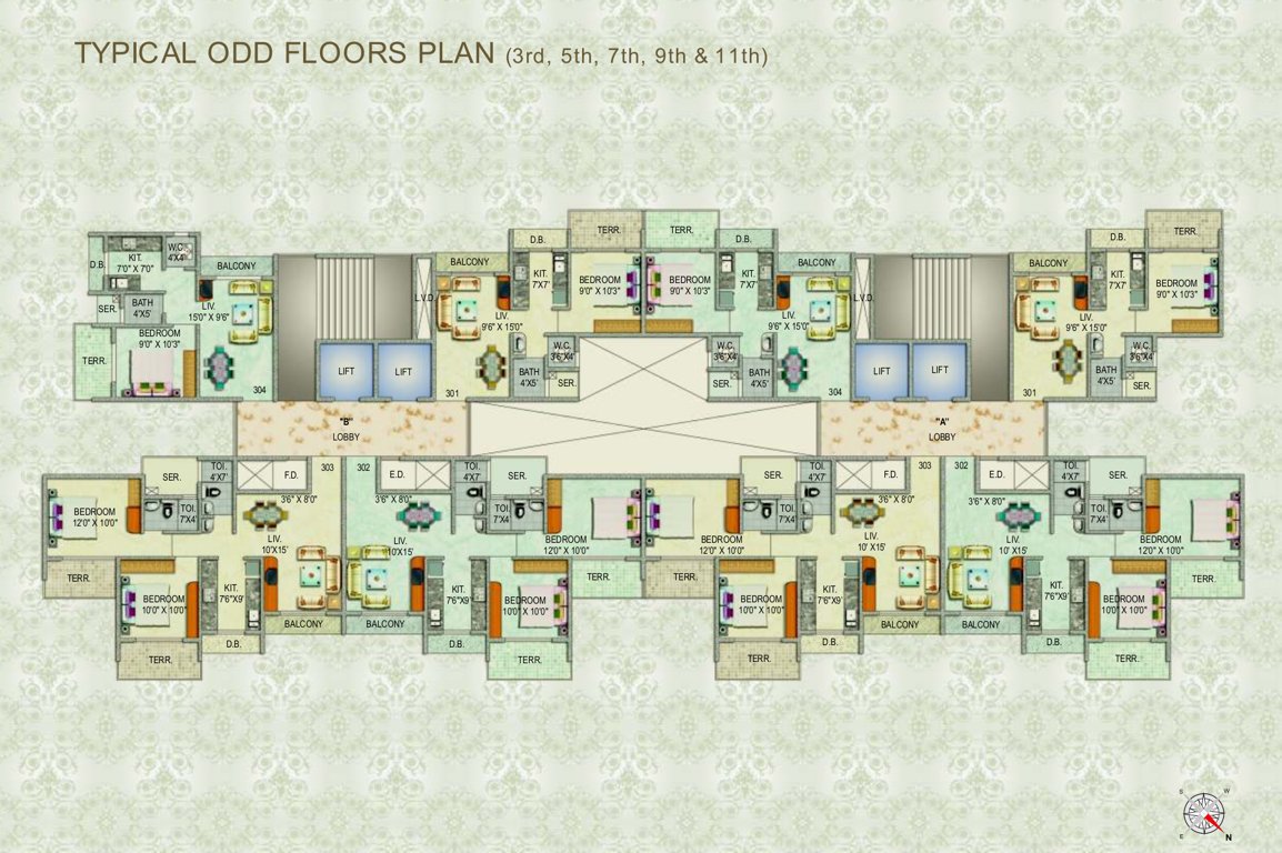  sai fortune Block B Cluster Plan