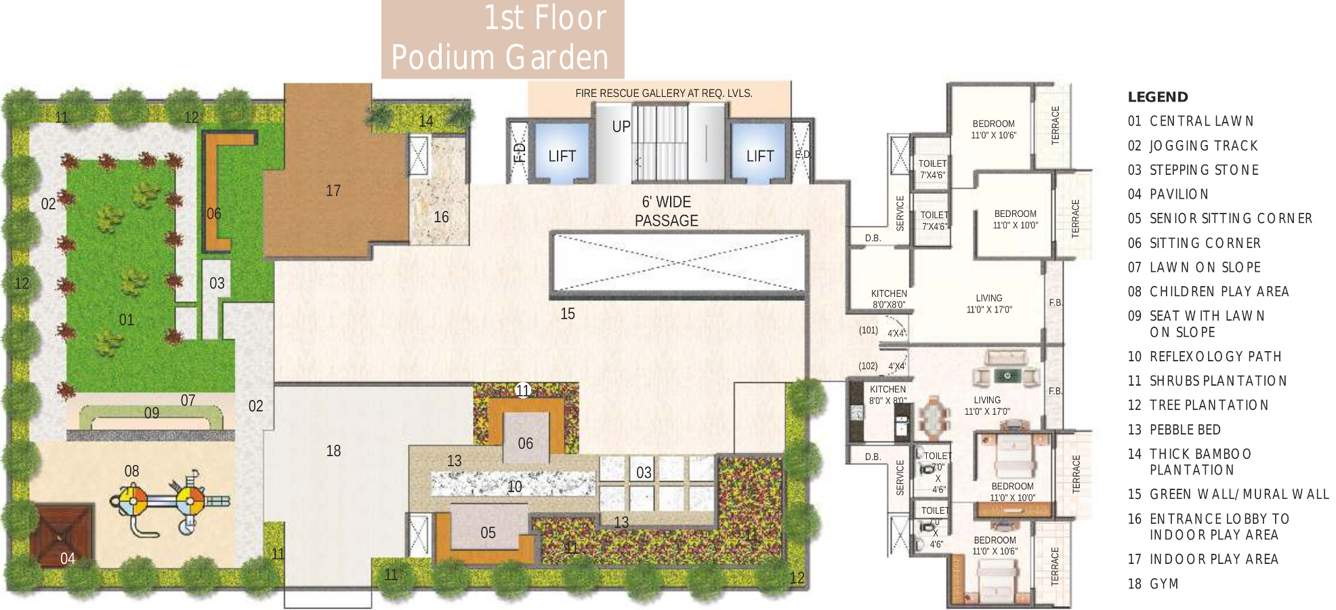 Images for Cluster Plan of Paradise Sai Ganga