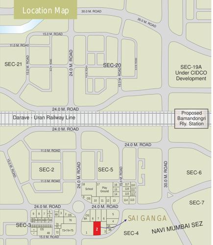 Images for Location Plan of Paradise Sai Ganga