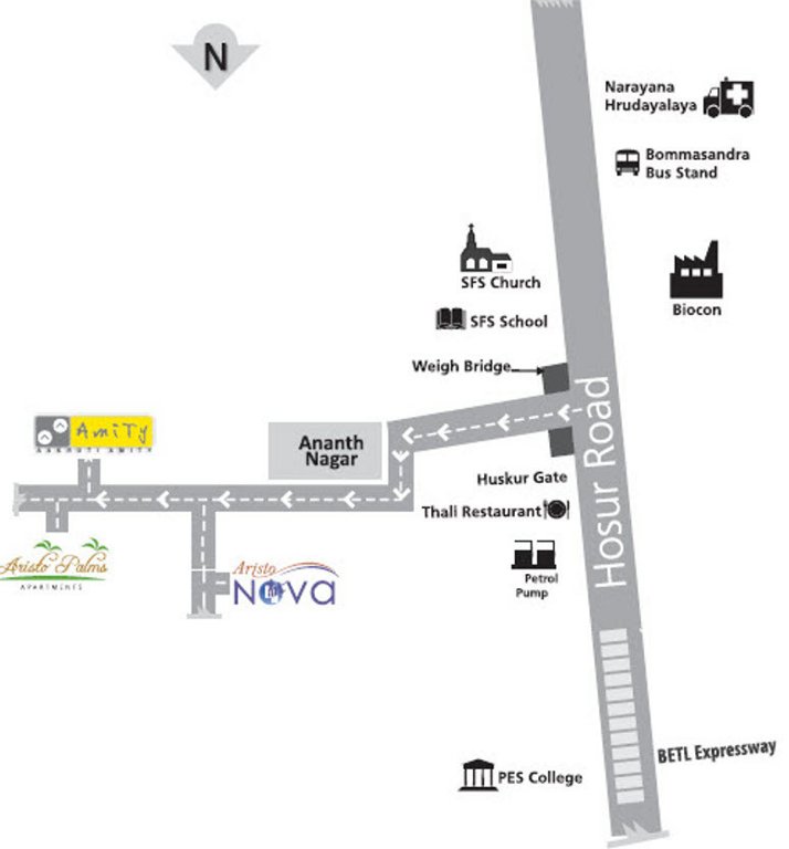 Images for Location Plan of Apcons Aristo Palms