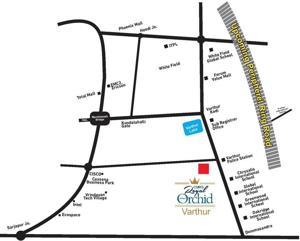  royal orchid Images for Location Plan of CMRS Royal Orchid