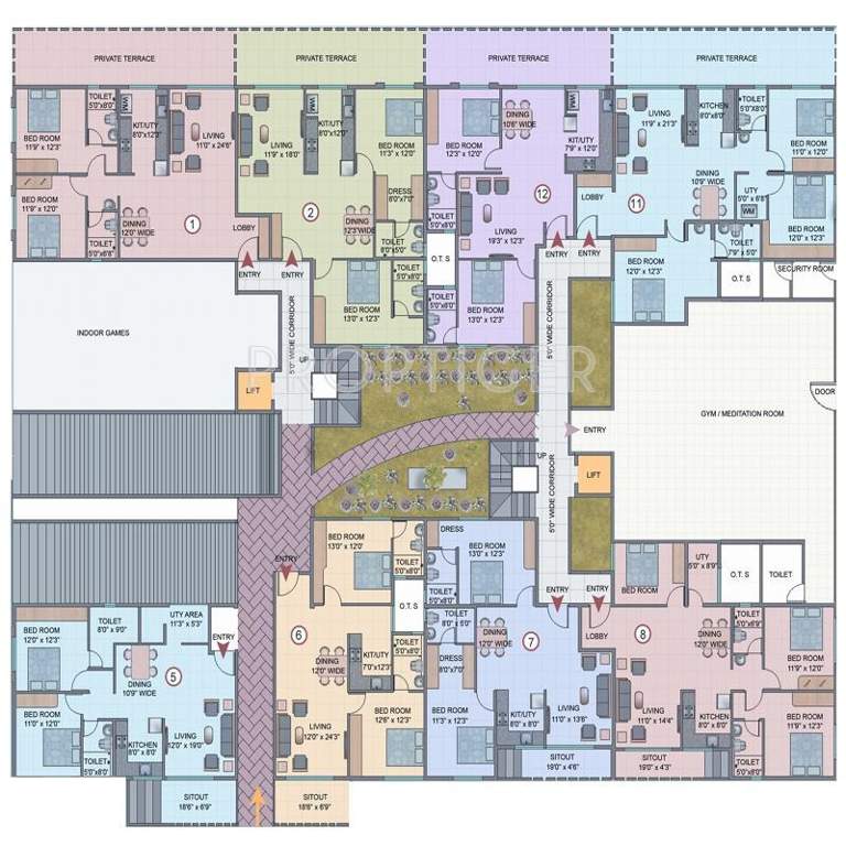 prime Images for Cluster Plan of Nishant Prime