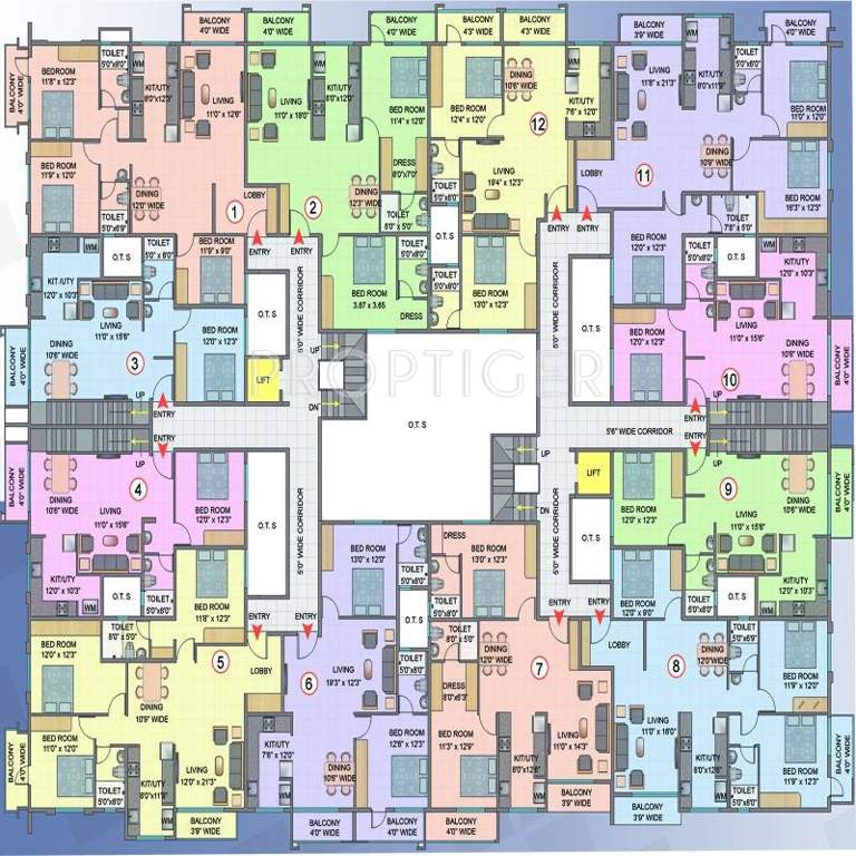  prime Images for Cluster Plan of Nishant Prime
