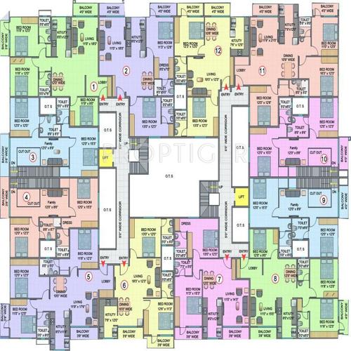  prime Images for Cluster Plan of Nishant Prime
