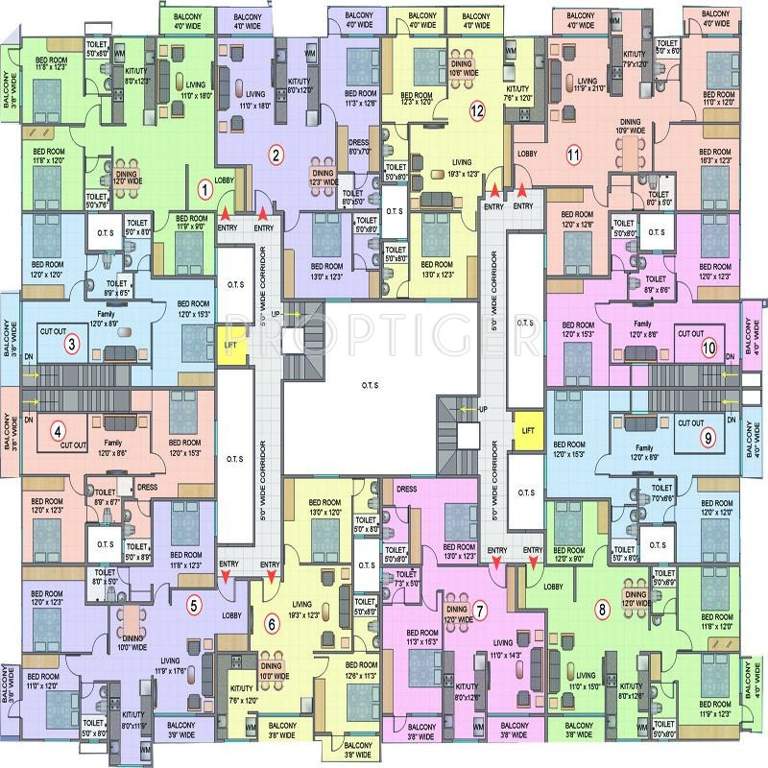 prime Images for Cluster Plan of Nishant Prime