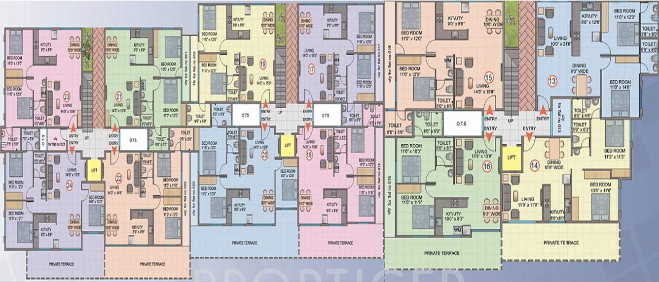  prime Images for Cluster Plan of Nishant Prime