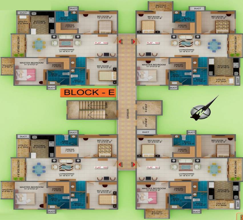 Images for Cluster Plan of Golden Commune