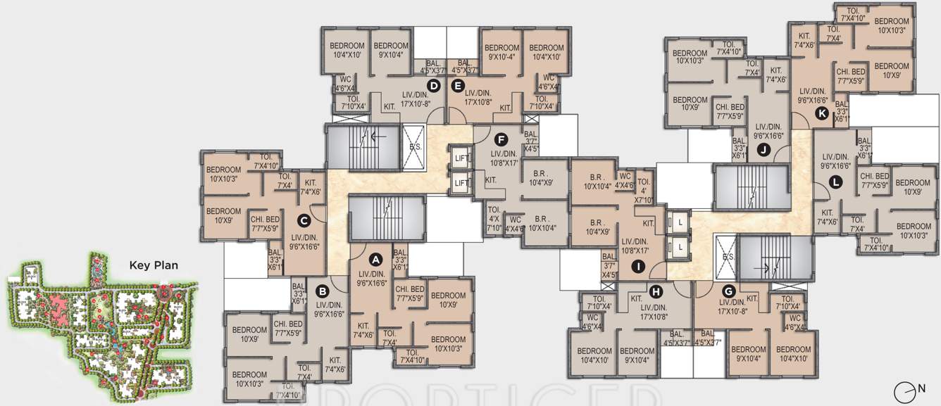 the county Images for Cluster Plan of Team The County