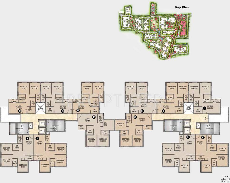 the county Images for Cluster Plan of Team The County