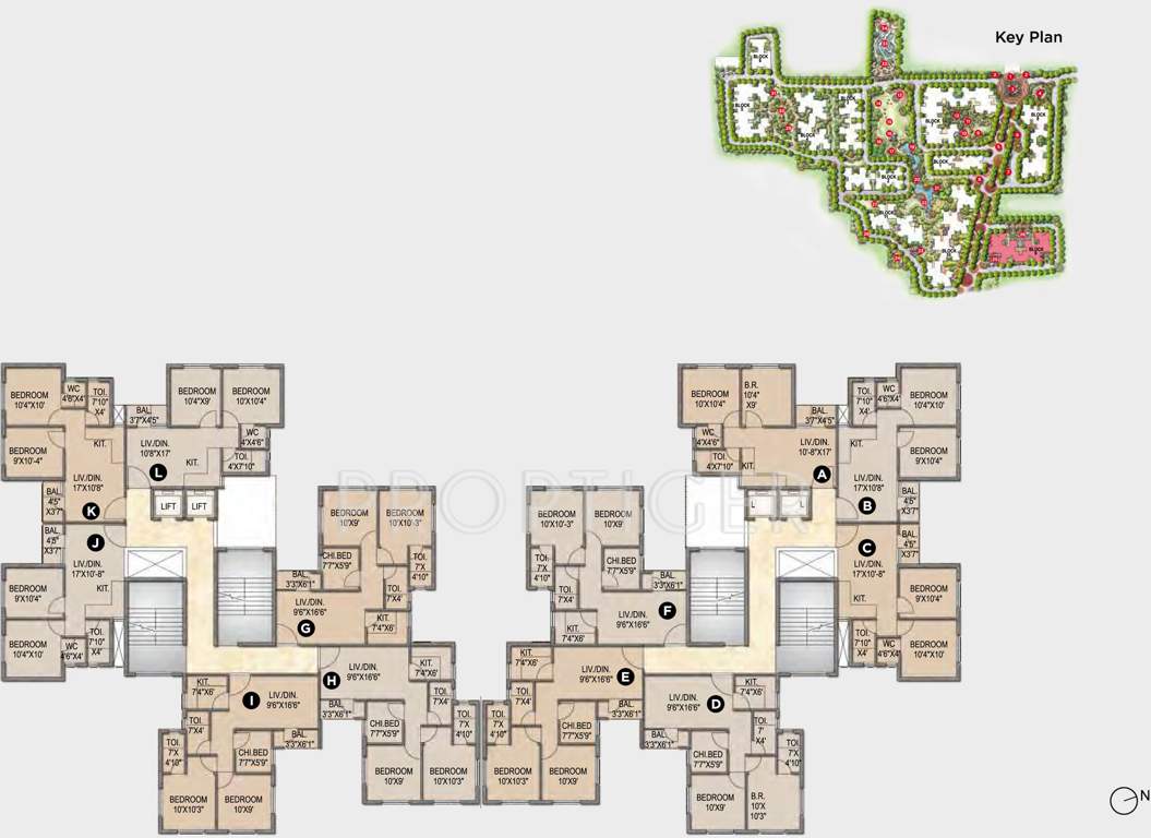 the county Images for Cluster Plan of Team The County