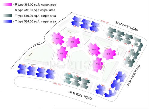  avenue-i Images for Master Plan of Rustomjee Avenue I