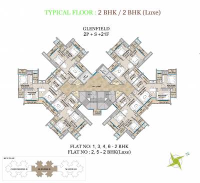  ecovistas Mayfield Tower Cluster Plan