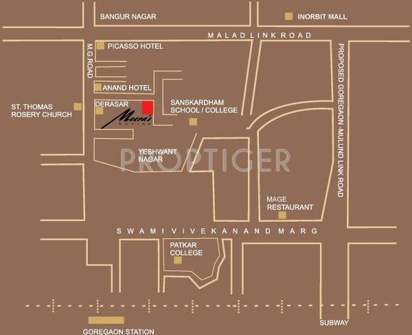 Images for Location Plan of Aaress Meeras Empire And Meeras Crown