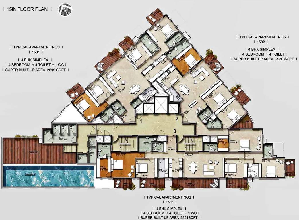 Images for Cluster Plan of Unishire Belvedere Premia