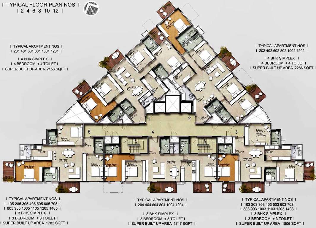 Images for Cluster Plan of Unishire Belvedere Premia