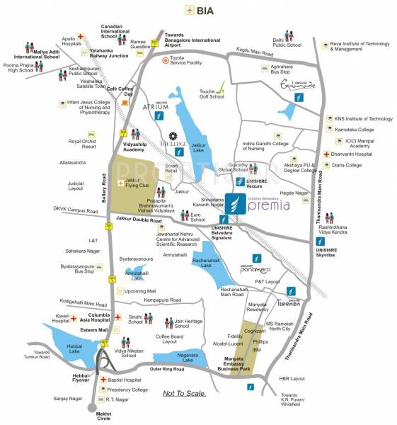 Images for Location Plan of Unishire Belvedere Premia