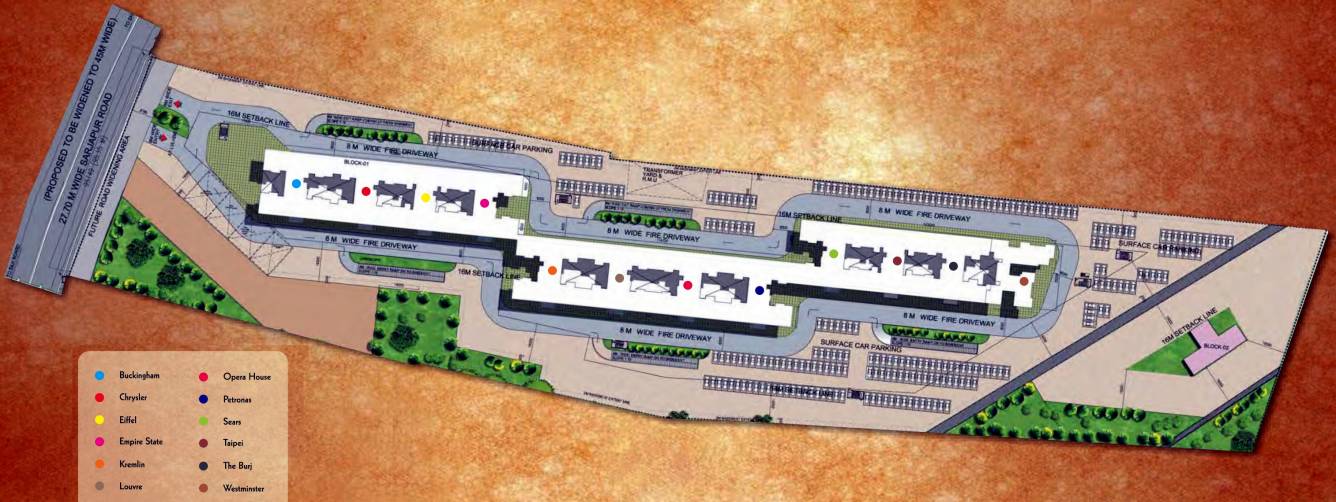  palazza city Master Plan