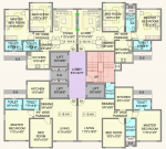  park-royale Block A Cluster Plan