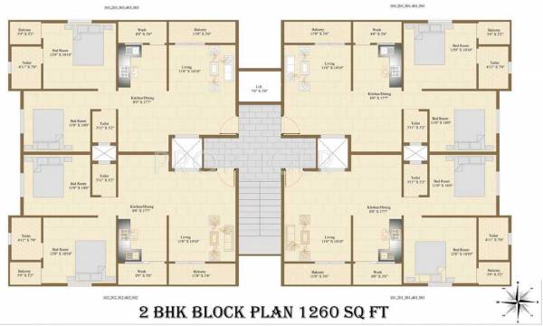 Images for Cluster Plan of TCH Garden Residency