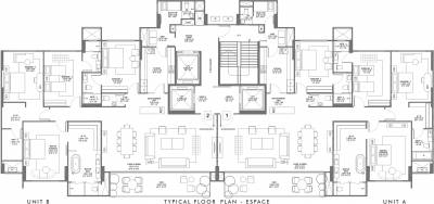  elements Images for Cluster Plan of Rustomjee Elements