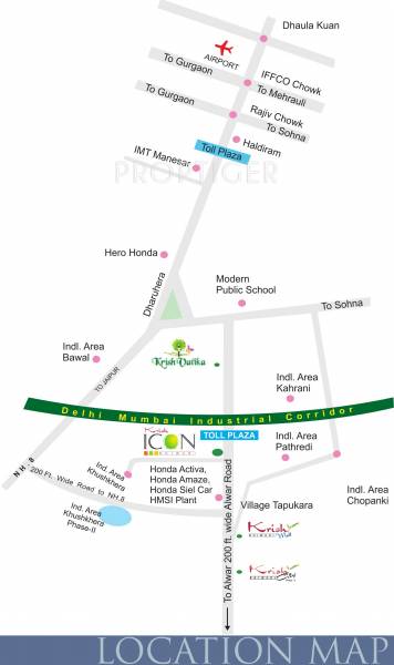 Images for Location Plan of Krish Icon
