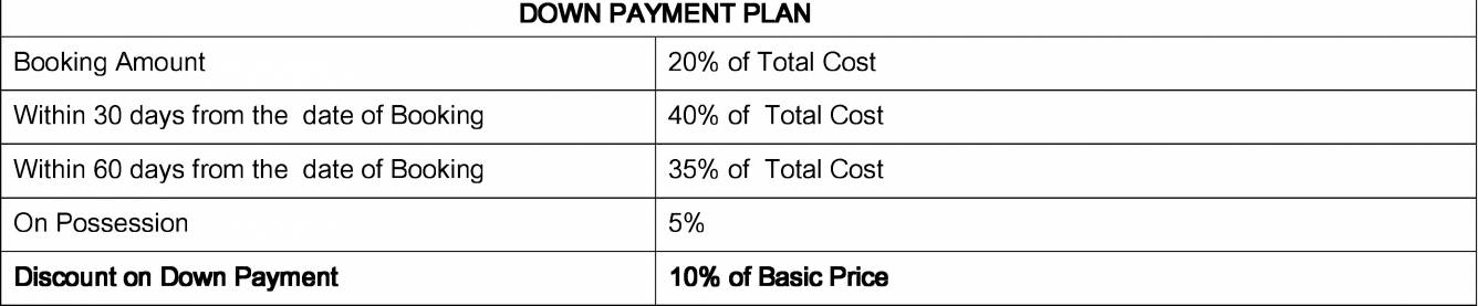 Images for Payment Plan of Krish Icon Payment Plan