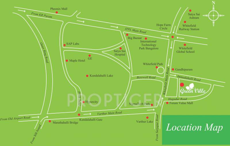Images for Location Plan of Lakshmi Shree Green Ville