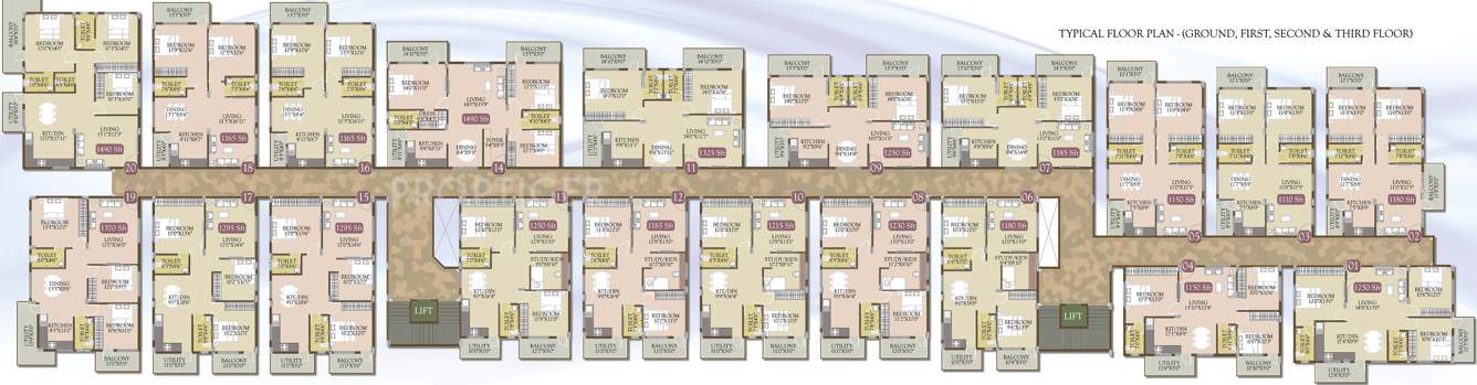  spencer Images for Cluster Plan of Radiant Spencer