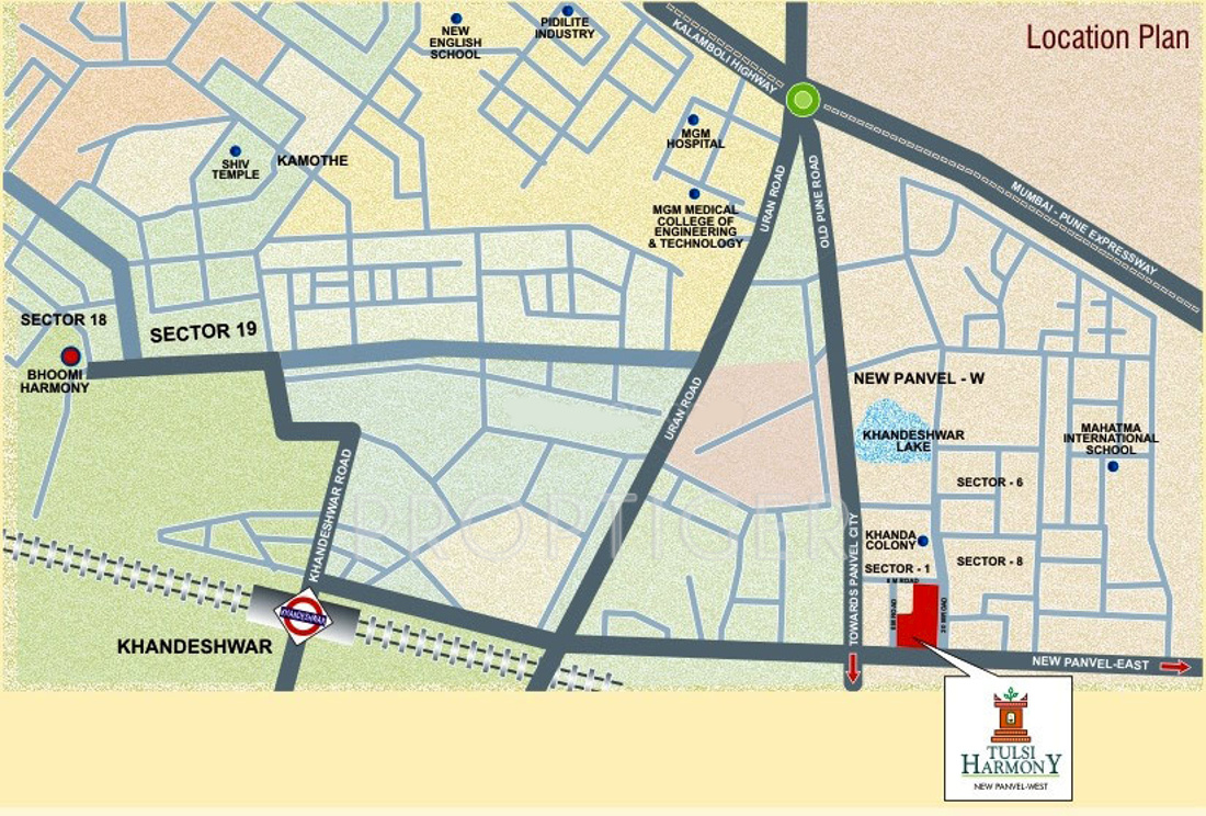 Images for Location Plan of Raj Tulsi Harmony