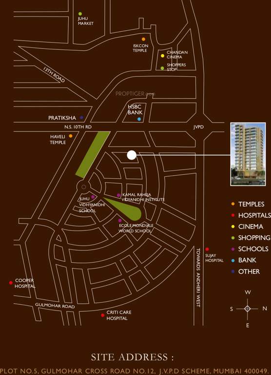  aria Images for Location Plan of Parinee Aria