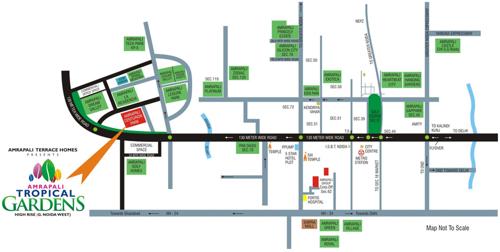  tropical-garden Images for Location Plan of Amrapali Tropical Garden