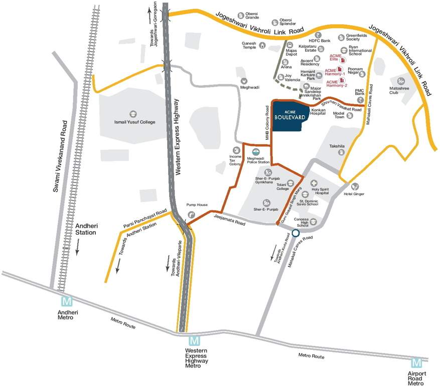  boulevard Images for Location Plan of ACME Boulevard
