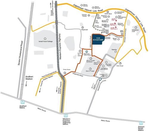 Images for Location Plan of ACME Boulevard boulevard Images for Location Plan of ACME Boulevard