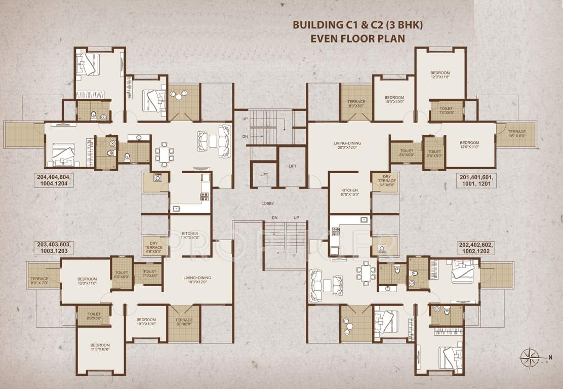 sepia Images for Cluster Plan of Sukhwani Sepia