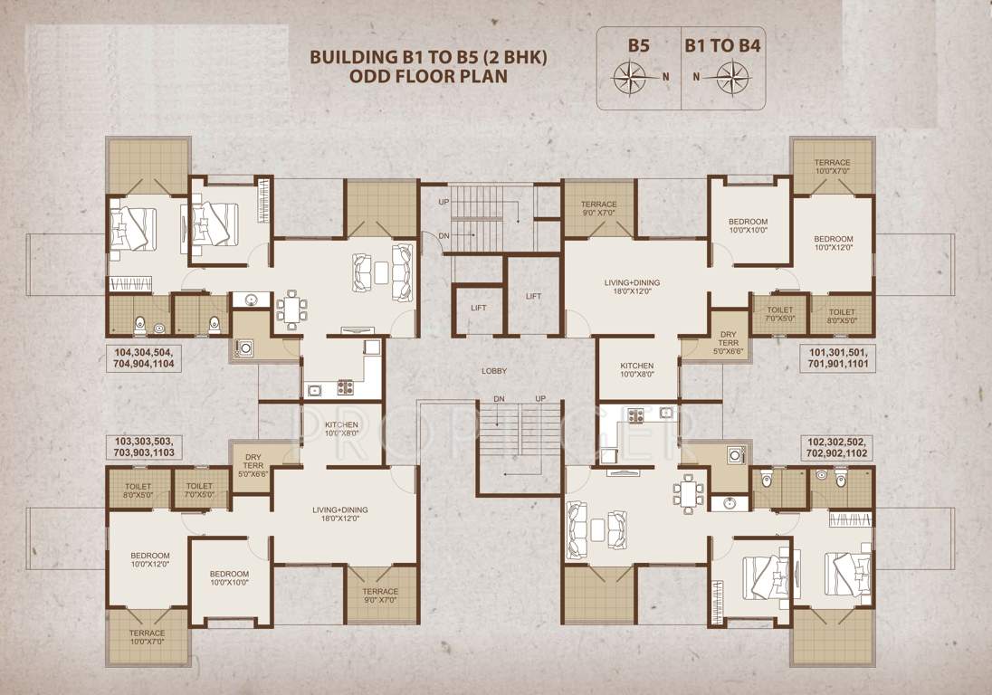 sepia Images for Cluster Plan of Sukhwani Sepia